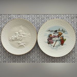 Avon porcelain collector plates